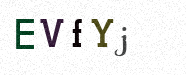 Visual Confirmation Security Code